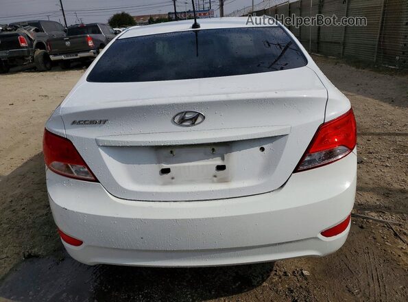KMHCT4AE0HU242471 2017 HYUNDAI ACCENT White Rear view