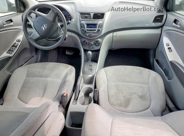 KMHCT4AE0HU242471 2017 HYUNDAI ACCENT White Dashboard view