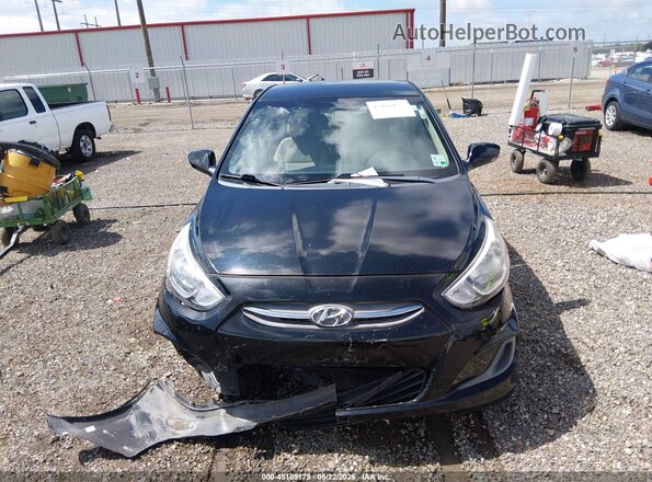 KMHCT4AE0HU353845 2017 HYUNDAI ACCENT Black ხელსაწყოთა პანელის ხედი