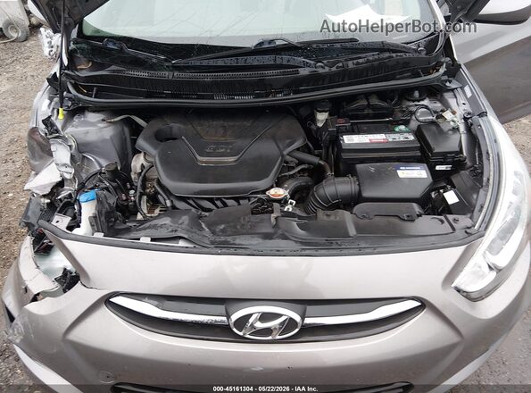 KMHCT4AE0HU376753 2017 HYUNDAI ACCENT Gray Rear view