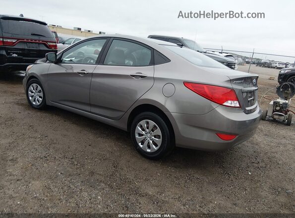 KMHCT4AE0HU376753 2017 HYUNDAI ACCENT Gray Rear left