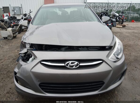 KMHCT4AE0HU376753 2017 HYUNDAI ACCENT Gray Instrument cluster view