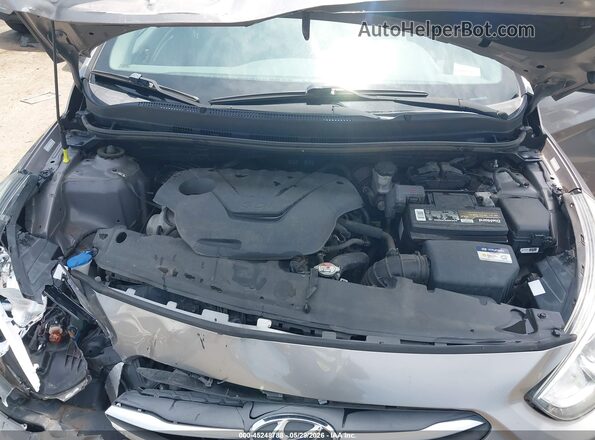 KMHCT4AE0HU379748 2017 HYUNDAI ACCENT Gray Հետևի տեսք