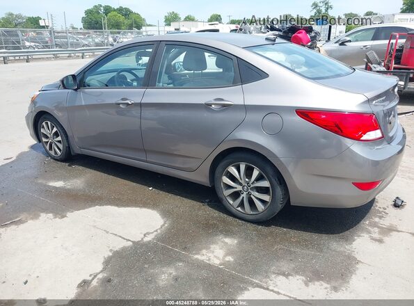 KMHCT4AE0HU379748 2017 HYUNDAI ACCENT Gray Սալոնի 360 աստիճան տեսք