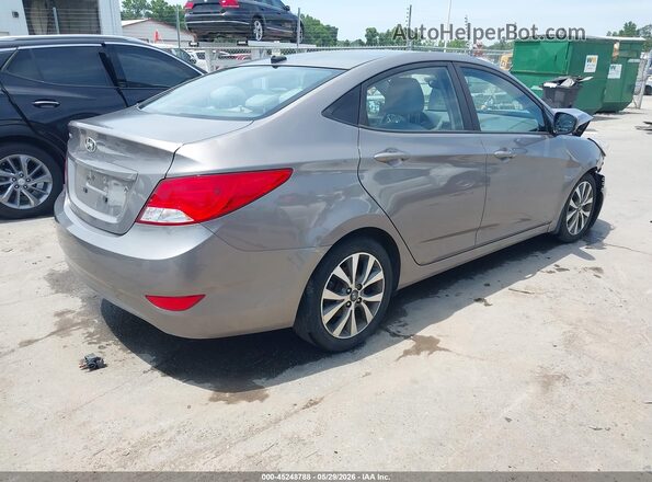 KMHCT4AE0HU379748 2017 HYUNDAI ACCENT Gray Հետևի աջ