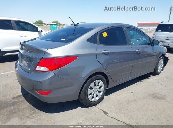 KMHCT4AE1GU113895 2016 HYUNDAI ACCENT Silver Tył prawy