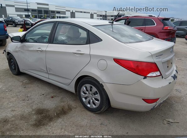 KMHCT4AE1GU129501 2016 HYUNDAI ACCENT White Tył lewy