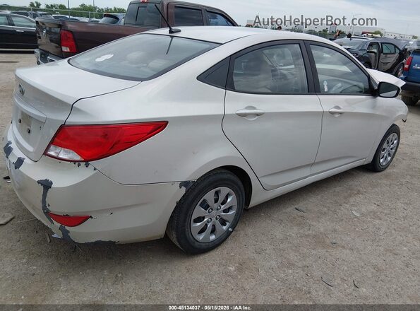 KMHCT4AE1GU129501 2016 HYUNDAI ACCENT White Tył prawy