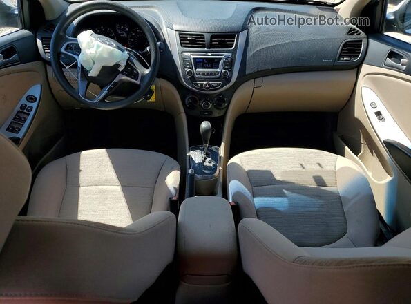 KMHCT4AE1GU162742 2016 HYUNDAI ACCENT White 