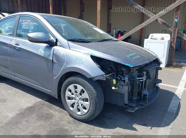 KMHCT4AE1HU193801 2017 HYUNDAI ACCENT Gray 