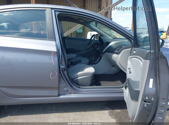 KMHCT4AE1HU193801 2017 HYUNDAI ACCENT Gray 