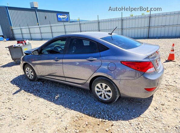 KMHCT4AE2GU063248 2016 HYUNDAI ACCENT Silver Tył lewy