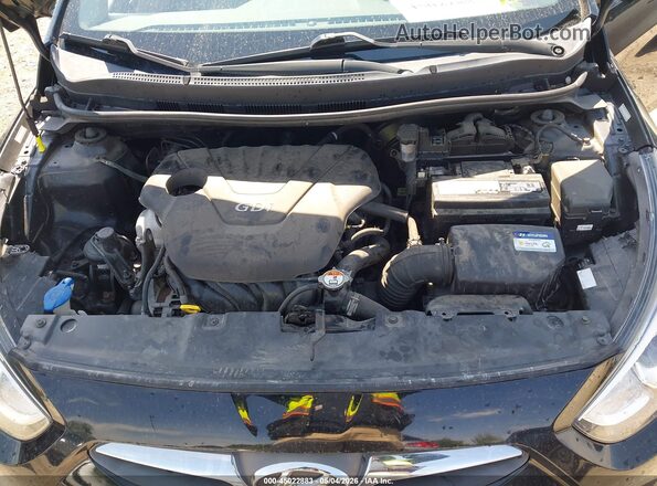 KMHCT4AE2GU955452 2016 HYUNDAI ACCENT Черный Вид сзади