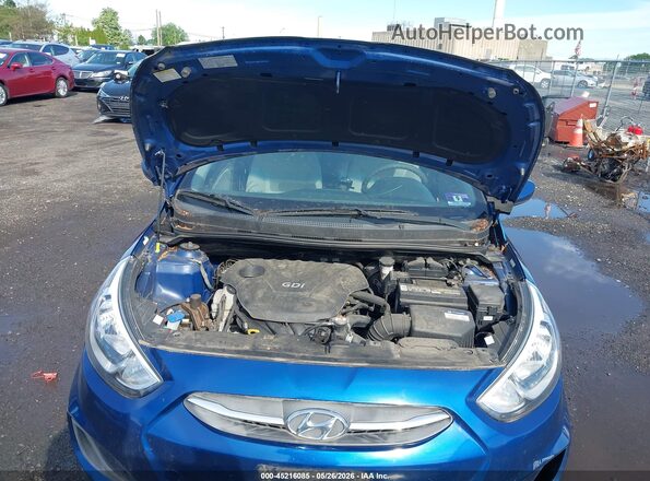KMHCT4AE2HU169264 2017 HYUNDAI ACCENT Blue 