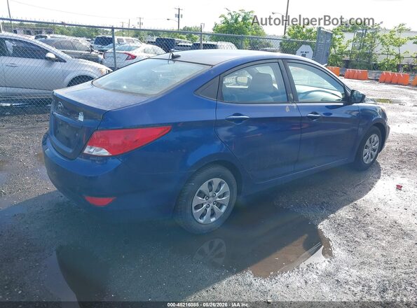 KMHCT4AE2HU169264 2017 HYUNDAI ACCENT Blue 