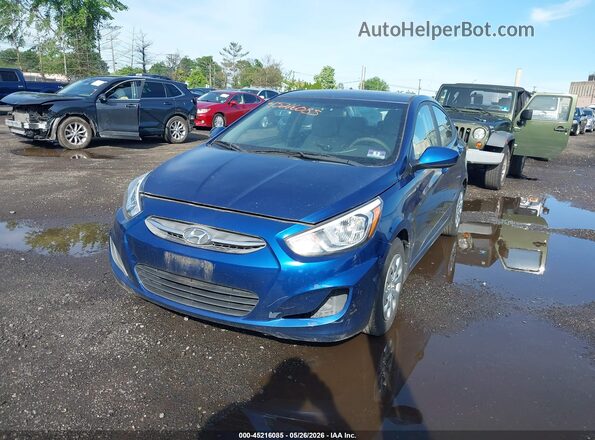 KMHCT4AE2HU169264 2017 HYUNDAI ACCENT Blue 