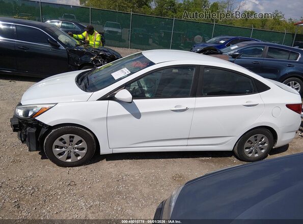 KMHCT4AE2HU237692 2017 HYUNDAI ACCENT Белый 