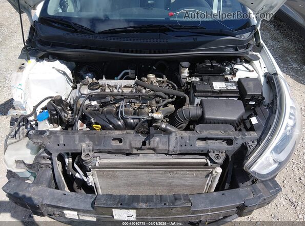 KMHCT4AE2HU237692 2017 HYUNDAI ACCENT Белый Вид сзади