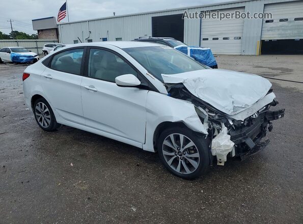 KMHCT4AE2HU371263 2017 HYUNDAI ACCENT White 