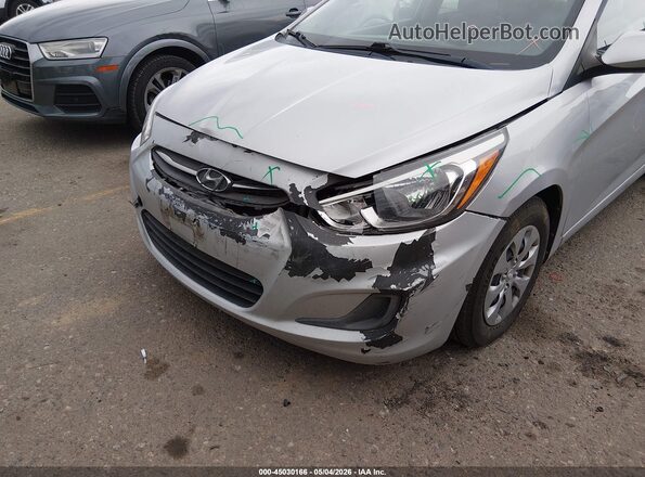 KMHCT4AE3HU318569 2017 HYUNDAI ACCENT Серебряный 