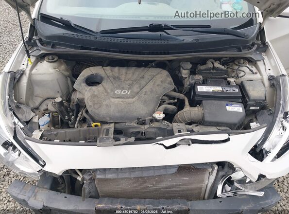 KMHCT4AE4GU033362 2016 HYUNDAI ACCENT Белый Вид сзади