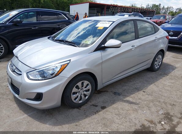 KMHCT4AE5HU292122 2017 HYUNDAI ACCENT Серебряный Передняя левая четверть