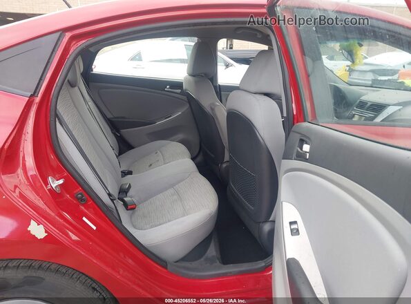 KMHCT4AE5HU378627 2017 HYUNDAI ACCENT Red 