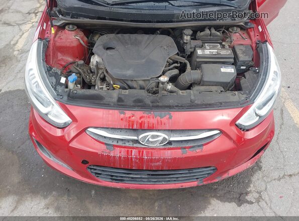 KMHCT4AE5HU378627 2017 HYUNDAI ACCENT Red 