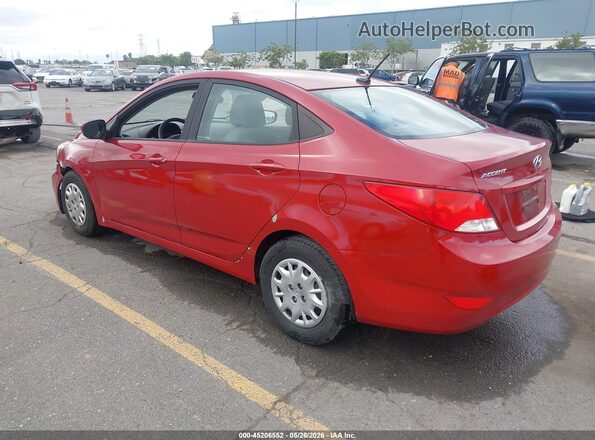 KMHCT4AE5HU378627 2017 HYUNDAI ACCENT Red 