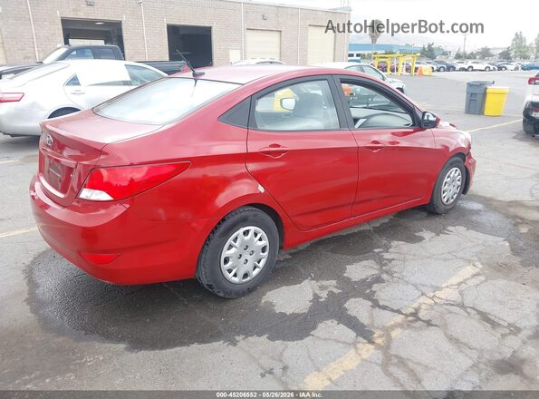 KMHCT4AE5HU378627 2017 HYUNDAI ACCENT Red 