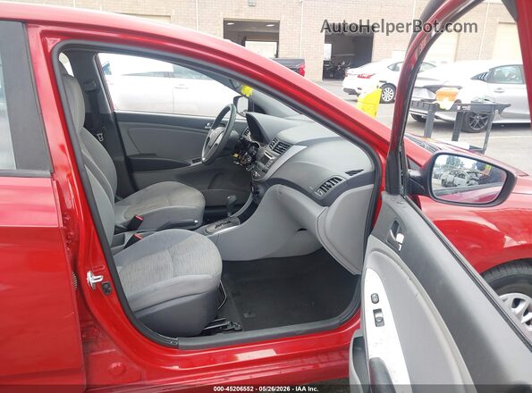 KMHCT4AE5HU378627 2017 HYUNDAI ACCENT Red 