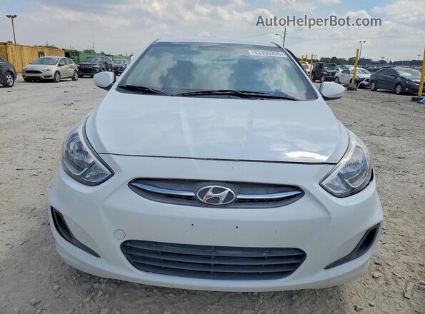KMHCT4AE5HU381270 2017 HYUNDAI ACCENT White Front view