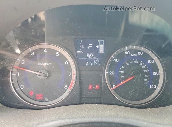 KMHCT4AE5HU381270 2017 HYUNDAI ACCENT White Instrument cluster view