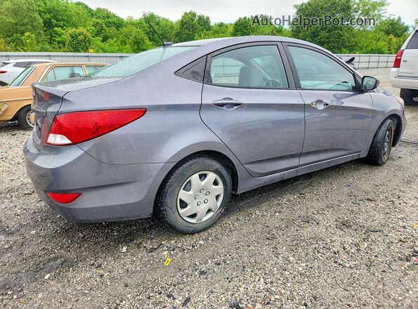 KMHCT4AE6HU283283 2017 HYUNDAI ACCENT Серый Задняя правая четверть