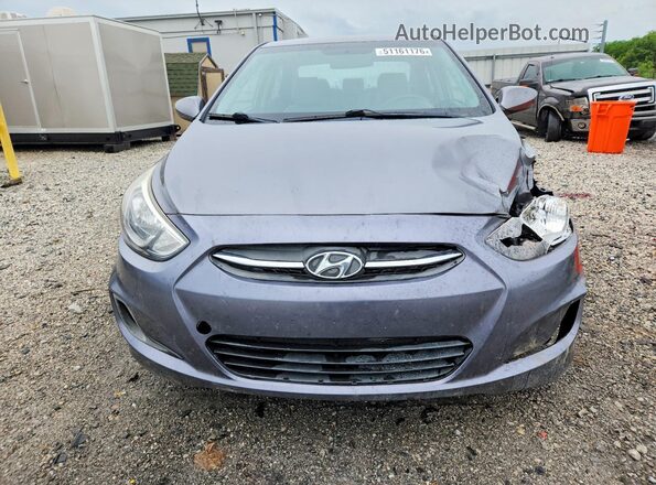 KMHCT4AE6HU283283 2017 HYUNDAI ACCENT Серый Вид спереди
