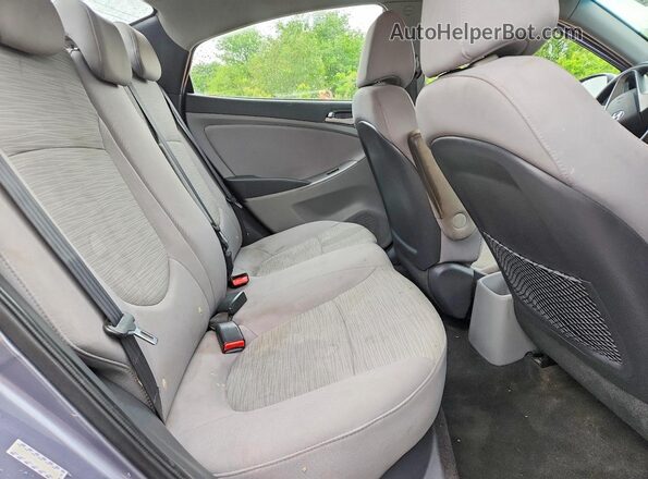 KMHCT4AE6HU283283 2017 HYUNDAI ACCENT Серый Вид задних сидений