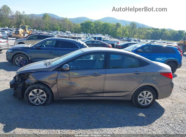 KMHCT4AE6HU368303 2017 HYUNDAI ACCENT Серебряный 