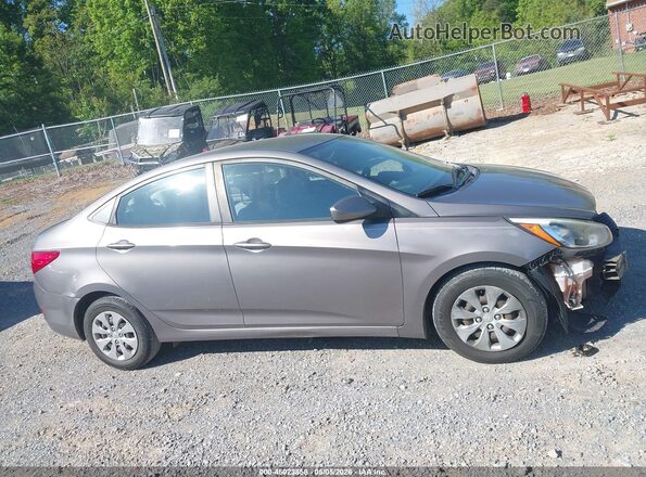 KMHCT4AE6HU368303 2017 HYUNDAI ACCENT Серебряный 