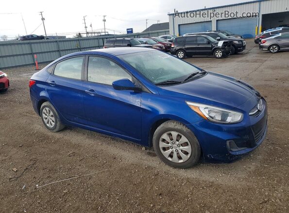 KMHCT4AE7GU060717 2016 HYUNDAI ACCENT Blue 