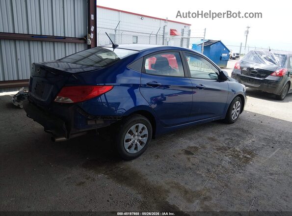 KMHCT4AE7GU960548 2016 HYUNDAI ACCENT Blue 