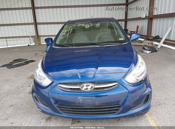KMHCT4AE7GU960548 2016 HYUNDAI ACCENT Blue 