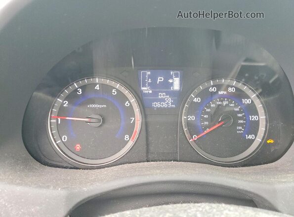 KMHCT4AE7GU969122 2016 HYUNDAI ACCENT Black ხელსაწყოთა პანელის ხედი