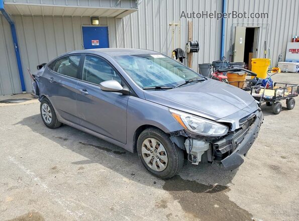 KMHCT4AE7GU990794 2016 HYUNDAI ACCENT Gray Front right