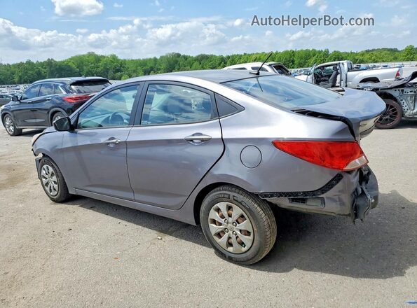 KMHCT4AE7GU990794 2016 HYUNDAI ACCENT Gray Rear left