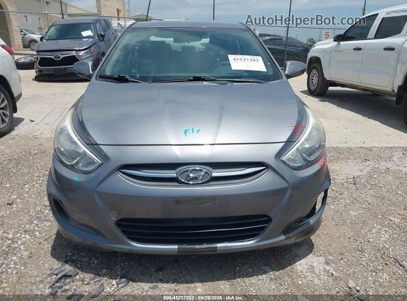 KMHCT4AE7HU308109 2017 HYUNDAI ACCENT Gray Вид задньої частини салону
