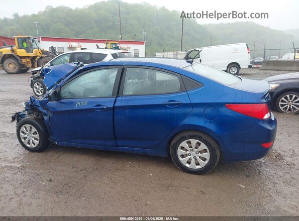 KMHCT4AE8GU072987 2016 HYUNDAI ACCENT Blue 