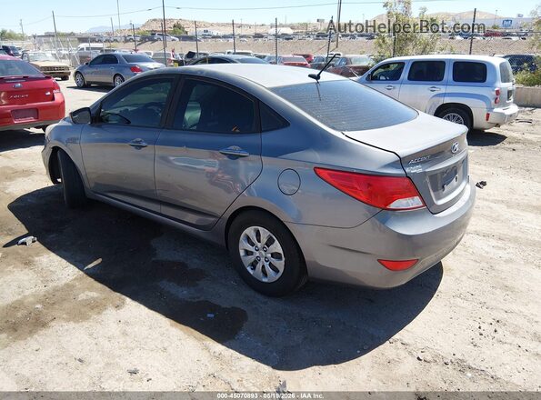 KMHCT4AE8GU140639 2016 HYUNDAI ACCENT Gray 