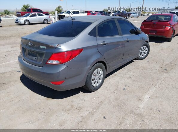 KMHCT4AE8GU140639 2016 HYUNDAI ACCENT Gray 
