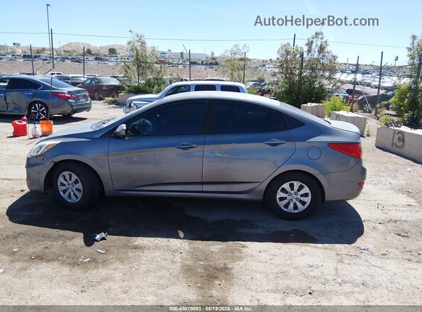KMHCT4AE8GU140639 2016 HYUNDAI ACCENT Gray 