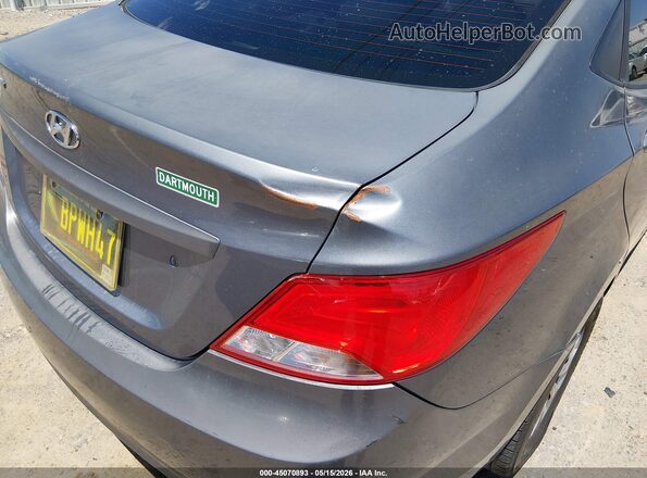 KMHCT4AE8GU140639 2016 HYUNDAI ACCENT Gray 
